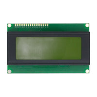 LCD Display Module I2C 20x4 Yellow - Arduino-Friendly - circuit.rocks