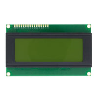 LCD Display Module I2C 20x4 Yellow (2045)