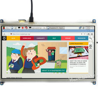 10.1inch Resistive Touch Screen LCD, 1024×600, HDMI, IPS, Supports Raspberry Pi / PC - Image 3