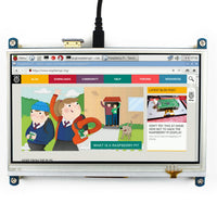 7inch Resistive Touch Screen LCD, 1024×600, HDMI, IPS, Various Devices & Systems Support - Image 2