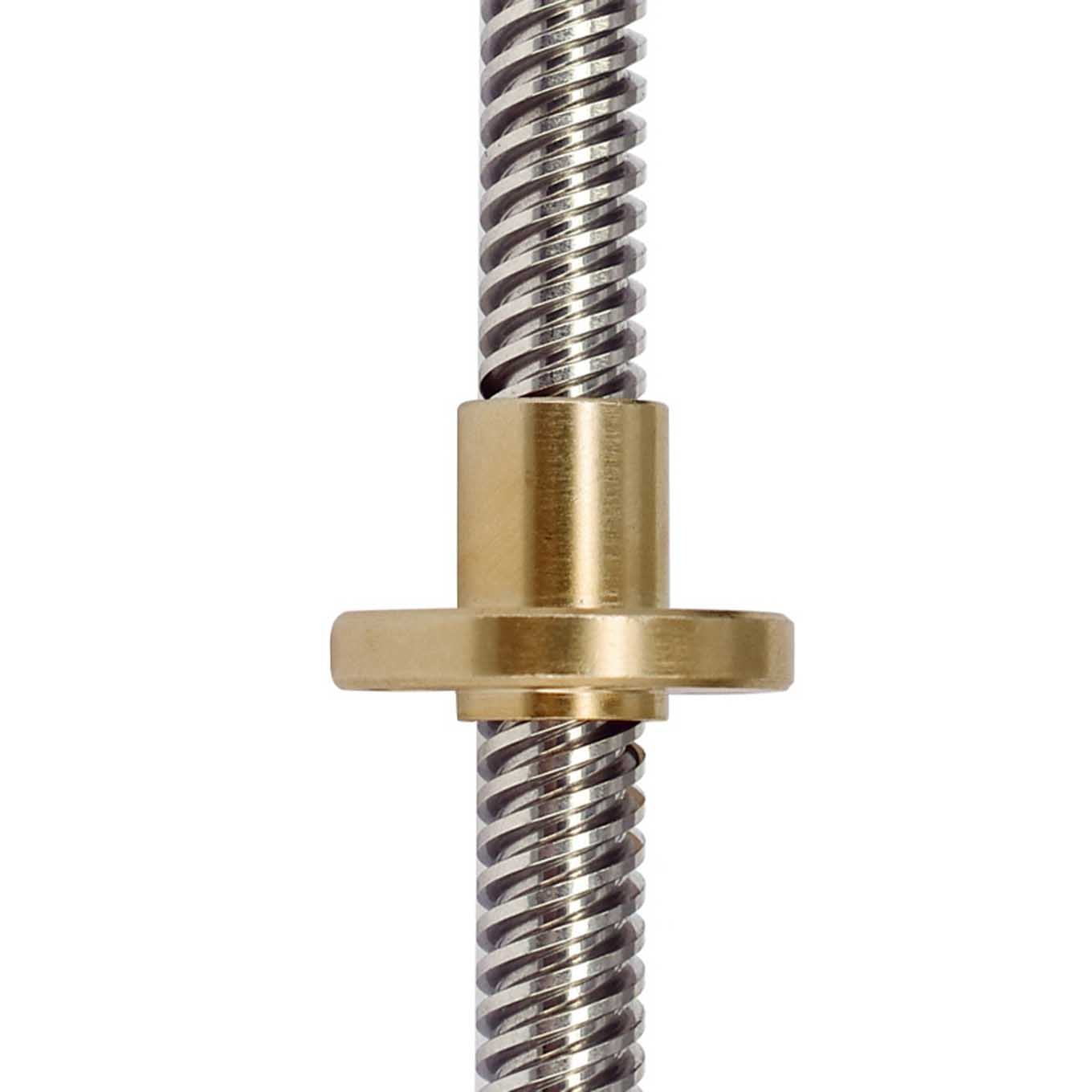 Lead Screw T8 1000mm Stainless Steel with Brass Nut