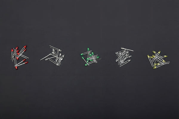 DFRobot LED Pack 3mm 50pcs - FIT0244 Through-Hole