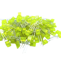 LED Rectangle Yellow 2x5x7mm 50pk (2350)