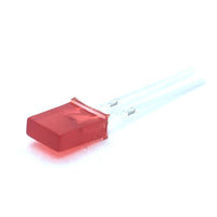 LED Rectangle Red 2x5x7mm 5pcs - view 3