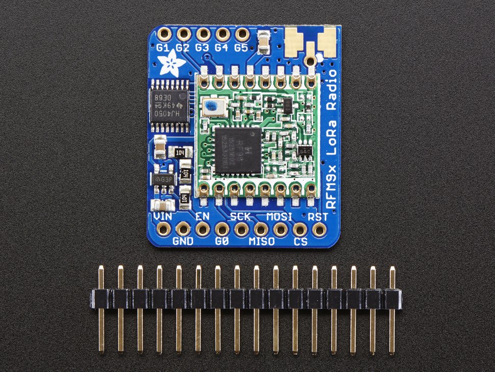 LoRa RFM95W Radio Transceiver Breakout 868 or 915 MHz Adafruit