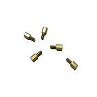 M3 Brass Male–Female Hex Standoffs (5-Pack) | 6 mm Hex - circuitrocks