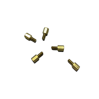 M3 Brass Male–Female Hex Standoffs (5-Pack) | 6 mm Hex - circuitrocks
