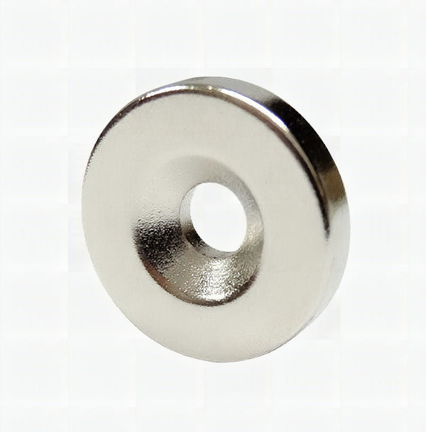 Magnet Neodymium N35 NdFeB 12x4mm w/ Hole