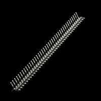 Male Header 40 Pin Break Away Right Angle 5PCS - circuitrocks