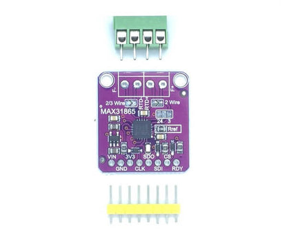 MAX31865 RTD Platinum Resistance Temperature | Circuitrocks