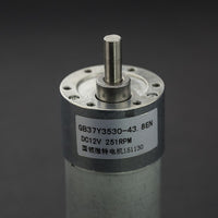 DFRobot Metal DC Gear Motor + Encoder 12V 251RPM 18kg-cm - view 6
