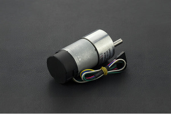 DFRobot Metal DC Gear Motor + Encoder 12V 251RPM 18kg-cm
