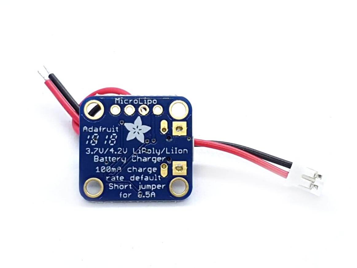 Micro Lipo with MicroUSB Jack USB LiIon or LiPoly charger v1 Adafruit
