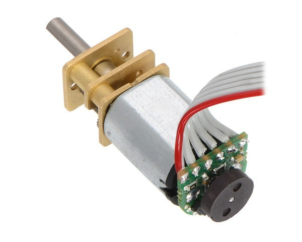 Micro Metal 50:1 Gearmotor HP 6V with Extended Motor Shaft