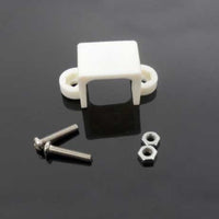 Micro Metal N20 Gear Motor Bracket White - circuitrocks