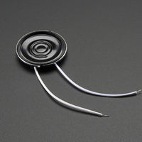 Mini Metal Speaker w/ Wires 8 ohm 0.5W - circuitrocks