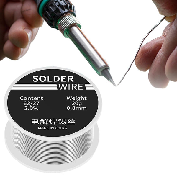 Solder Wire 30g 0.8mm 60/40 Rosin Core (TOL-09161)