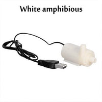 Mini Water Pump Submersible DC 3 to 6V White - circuitrocks