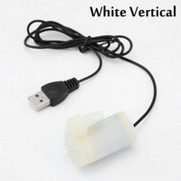 Mini Water Pump Submersible DC 3 to 6V White - circuitrocks