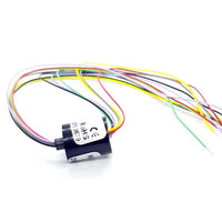 Slip Ring Miniature 12mm diameter 6 wires max 240V @ 2A - circuitrocks
