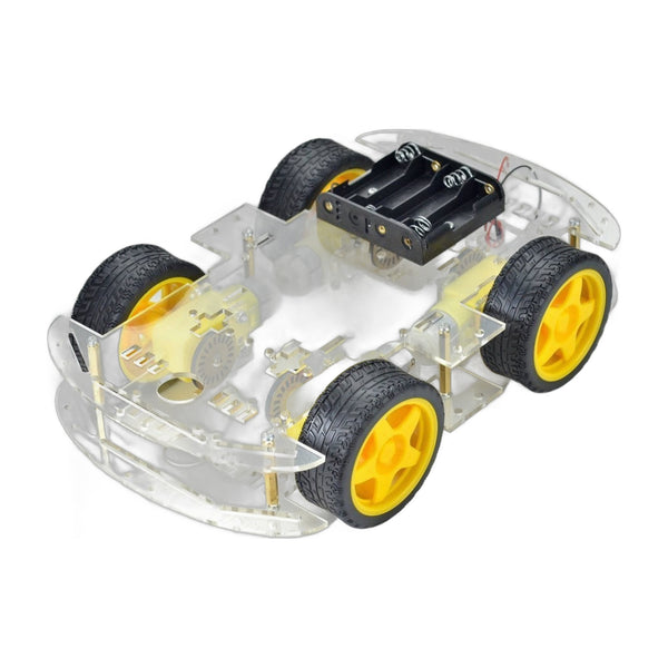 Mobile Platform Kit 4WD for Arduino Robotics - circuit.rocks