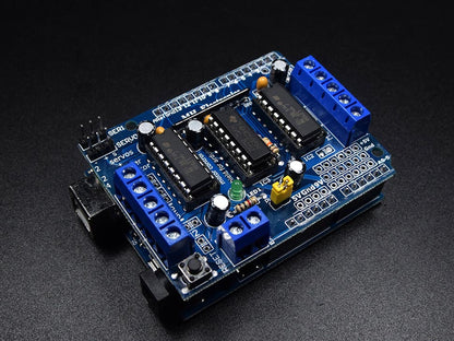 Motor Driver Shield Four Channel L293D For Arduino