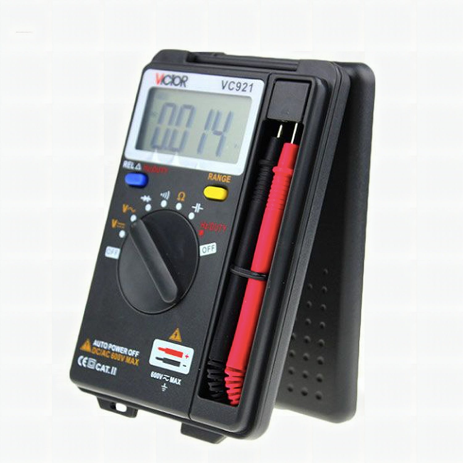 VICTOR VC921 Pocket Digital Multimeter - 3 3/4 Auto-Range DMM