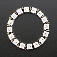 NeoPixel Ring 16 x 5050 RGB LED with Integrated Drivers - circuitrocks