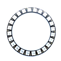 NeoPixel Ring 24x5050 RGB LED with Integrated Drivers - circuitrocks