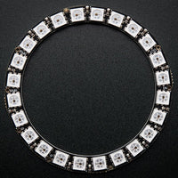 NeoPixel Ring 24x5050 RGB LED with Integrated Drivers - circuitrocks