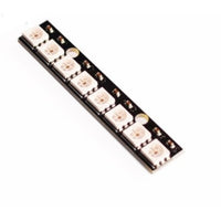 NeoPixel Stick - 8 x 5050 RGB LED with Integrated Drivers - circuitrocks