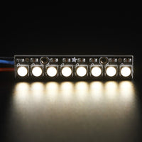 NeoPixel Stick - 8 x 5050 RGBW LEDs - Natural White - ~4500K - circuitrocks