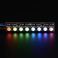 NeoPixel Stick - 8 x 5050 RGBW LEDs - Natural White - ~4500K - circuitrocks