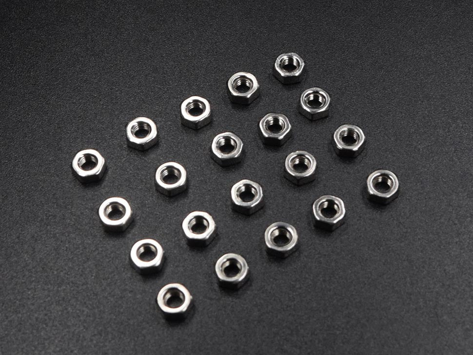 Nuts M3 20PCS - circuitrocks