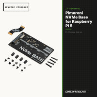 Pimoroni NVMe Base for Raspberry Pi 5 - PCIe SSD Adapter - genuine, circuit.rocks