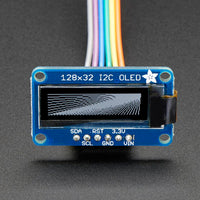Adafruit OLED 128x32 I2C Monochrome Display - 931 - view 10