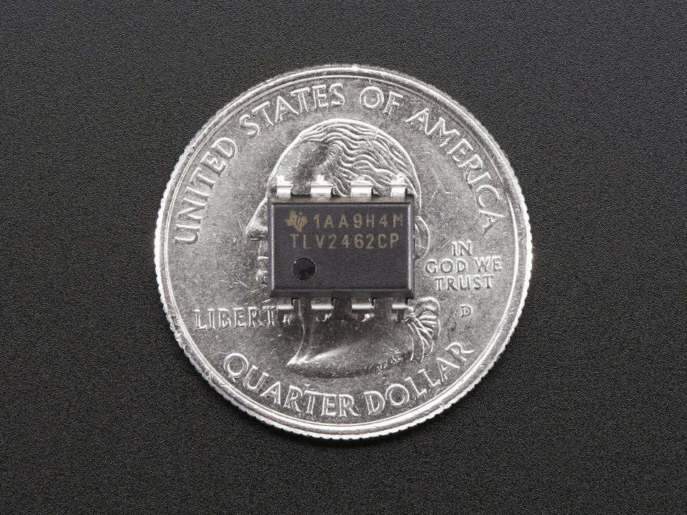 Op Amp Dual Rail-to-Rail 2.7-6V power @ 80mA output TLV2462