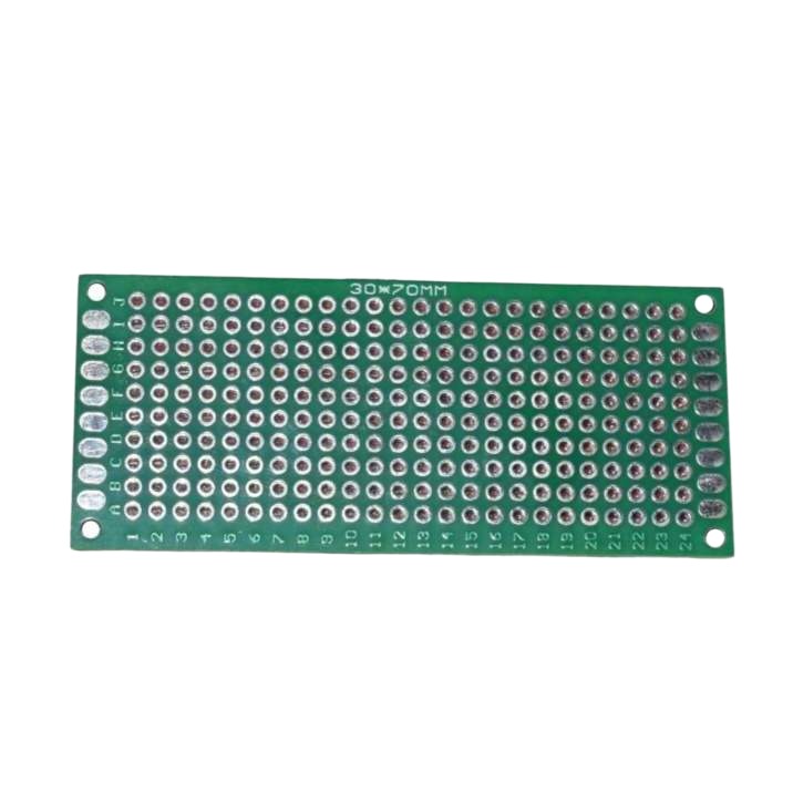 PCB Perfboard 3x7cm Double-Sided FR4 (2268)