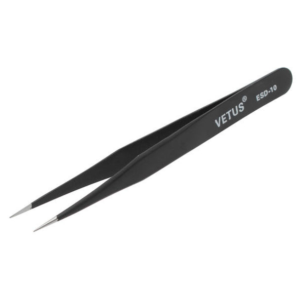 Tweezers ESD safe 135mm Vetus