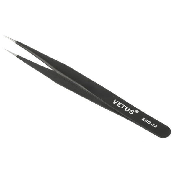 Tweezers ESD safe 135mm Vetus