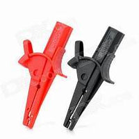Test Alligator Clip Red & Black - circuitrocks