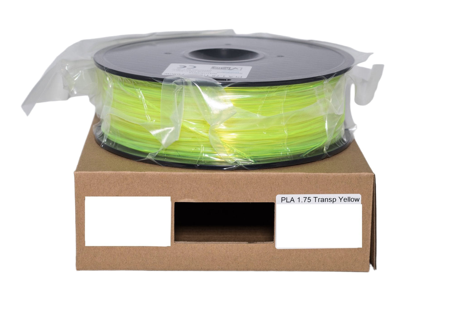 CCTREE PLA 1.75mm Transparent Yellow (CCPLA175TYLW)