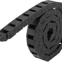 Cable Drag Chain 25x25mm w/ End Connectors - Compact