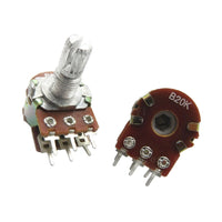 Potentiometer 6Pin Shaft WH148 Amplifier Dual Stereo | Circuitrocks