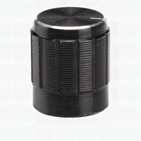 Potentiometer Knobs Cap Aluminum Black 15*16.5mm 10PCS