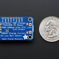 PowerBoost 500 Charger - Rechargeable 5V Lipo USB Boost @ 500mA+ - circuitrocks