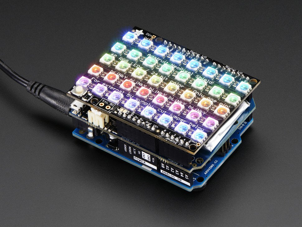 PowerBoost 500 Shield - Rechargeable 5V Power Shield Adafruit