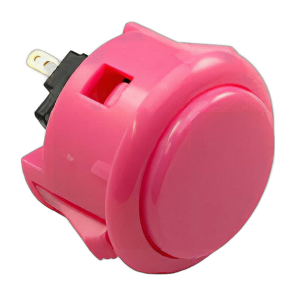 Push Button 30mm Clear Round Arcade Microswitch - circuit.rocks