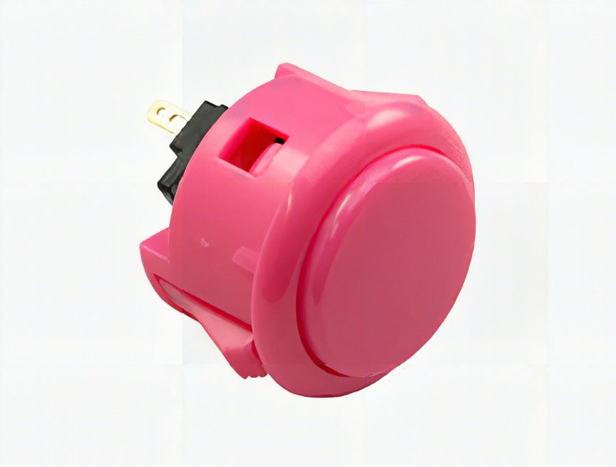 Push Button 30mm Clear Round Arcade Microswitch