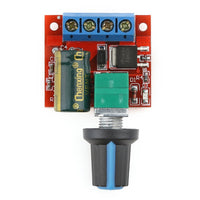 DC Motor Speed Controller PWM 4.5V-35V 5A 90W - circuitrocks